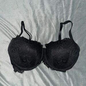 PINK Victoria's Secret Black Full-Coverage Bra with Underwire